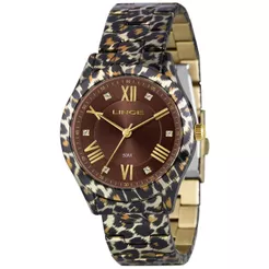 RELÓGIO LINCE FEMININO ANIMAL PRINT DOURADO LRB4772L 40 N3QX