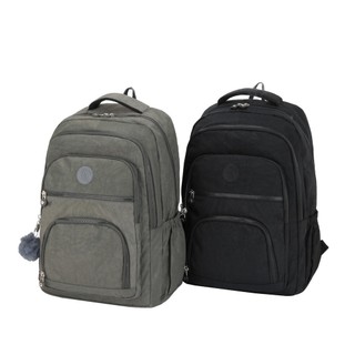 Mochila Impermeável De Nylon Funcional De Grande Com Zíper De 5 Camadas Para Escolar Estudantes