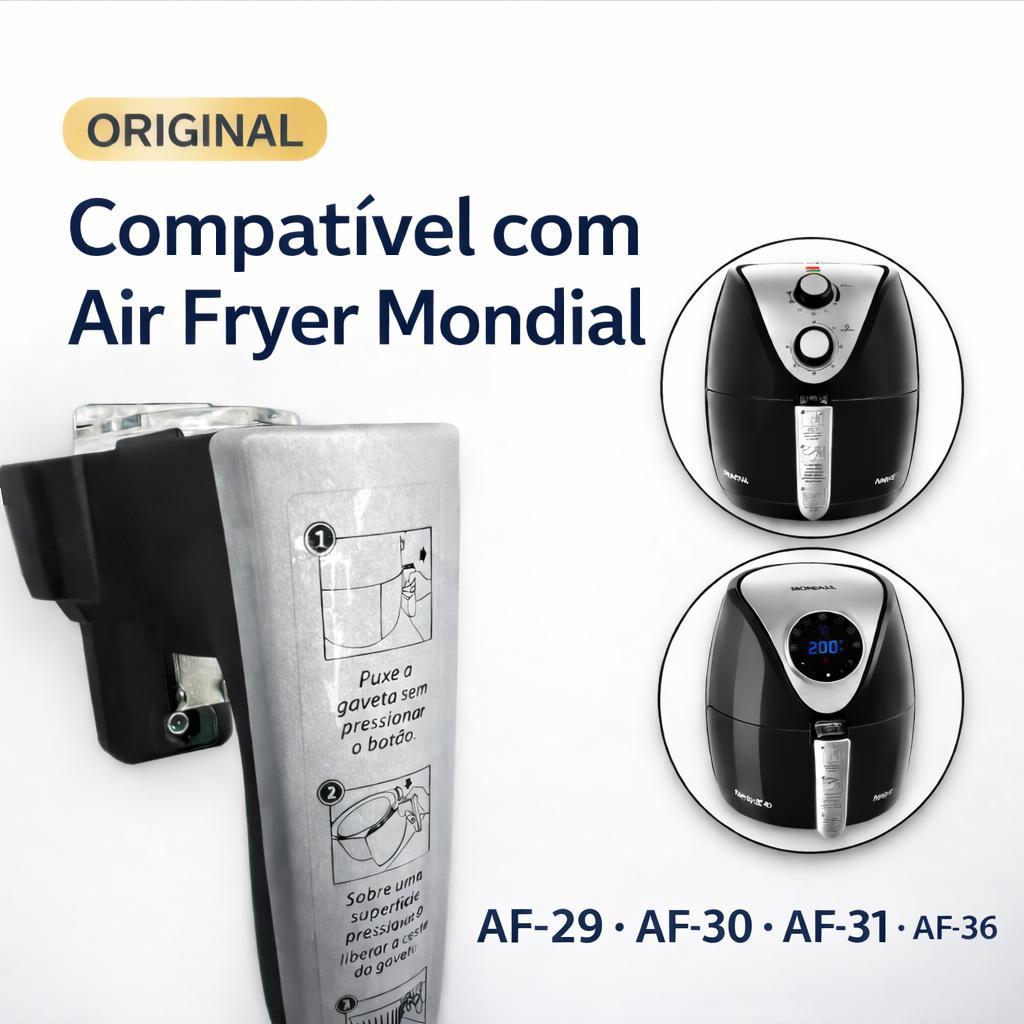 Cabo puxador da Air Fryer Mondial AF-29 AF-30 AF-31 ORIGINAL