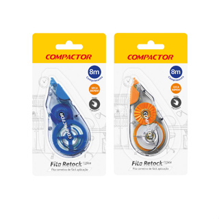 Fita Corretiva Retock Office 8 Metros - Unidade em Oferta na Shopee