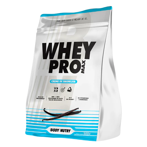 Whey Protein Isolado e Concentrado, 900g - Sem Soja - Body Nutry (Aumente a Força e Ganho de Massa)