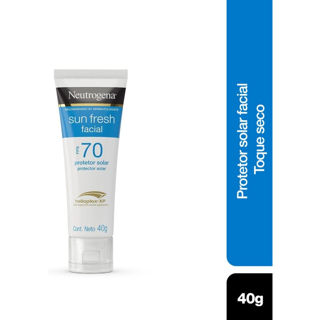 Protetor Solar Facial Neutrogena Sun Fresh FPS70 40g