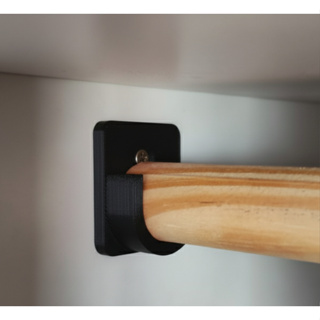 Suporte Para Cabideiro de Guarda Roupa Contém 02 Unidades em Oferta na Shopee