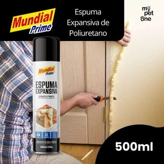 Espuma Expansiva Poliuretano 500ml MP90 - Mundial Prime