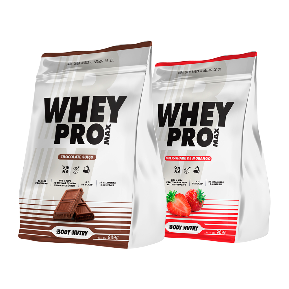 KIT WHEY PROTEIN 1.8KG (SEM GLUTEN - ZERO SOJA) - Ganho de Força e Resistencia nos Treinos em Oferta na Shopee