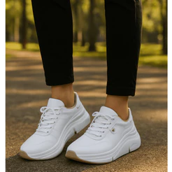 Tênis Feminino Modare Sapato Casual Lançamento Feminino Confort Estilo Chunky