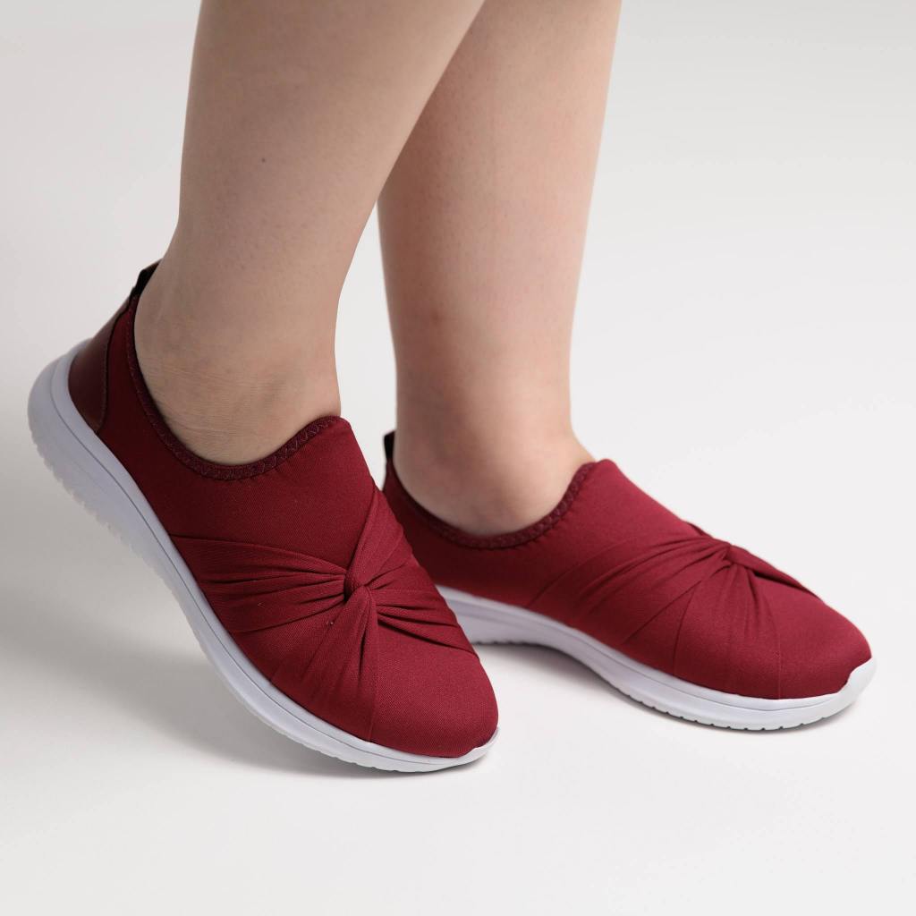 Tênis Feminino Moderno Calce Facil Conforto Estilo Tênis Casual Tênis Esportivo Tendência Tênis