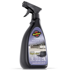 Melhor Limpa Bancadas 500ml granito mármore quartzo limpeza diária de cozinha e área BraClean