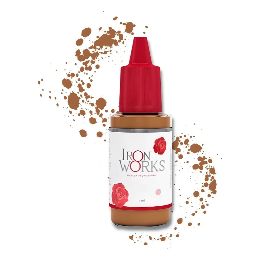 Pigmento Iron Works Para Micropigmentação 15ml Cor Terra