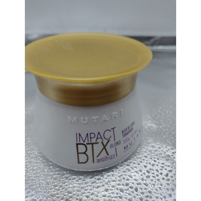 BTX IMPACT Blond antifrizz Mutari 300g, botox matizada,cabelo loiro
