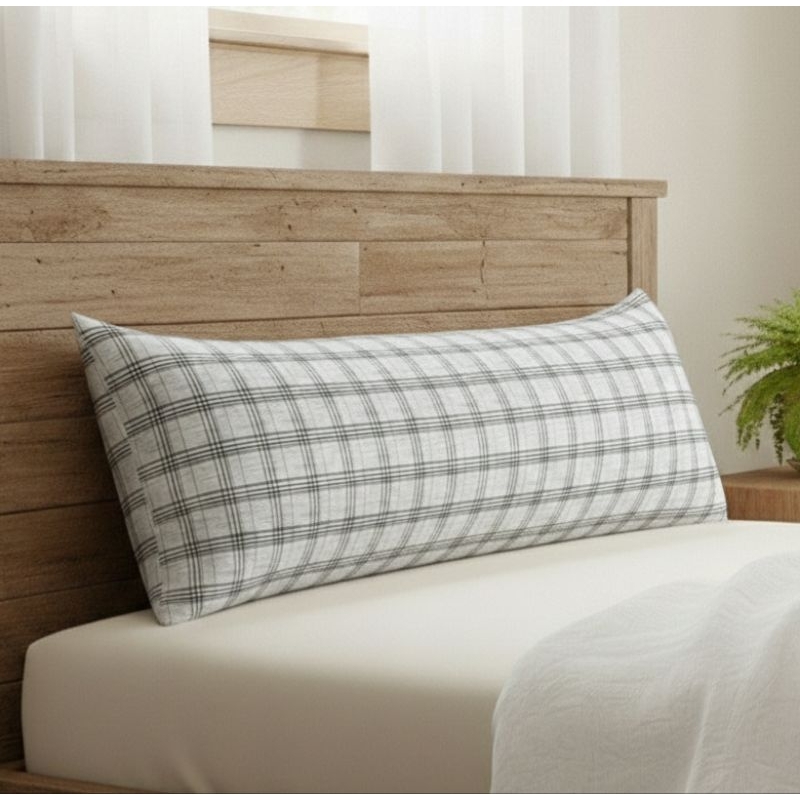 Capa Travesseiros Xuxão Para Corpo 1,30M X 40Cm Em Percal 180 Fios em Oferta na Shopee