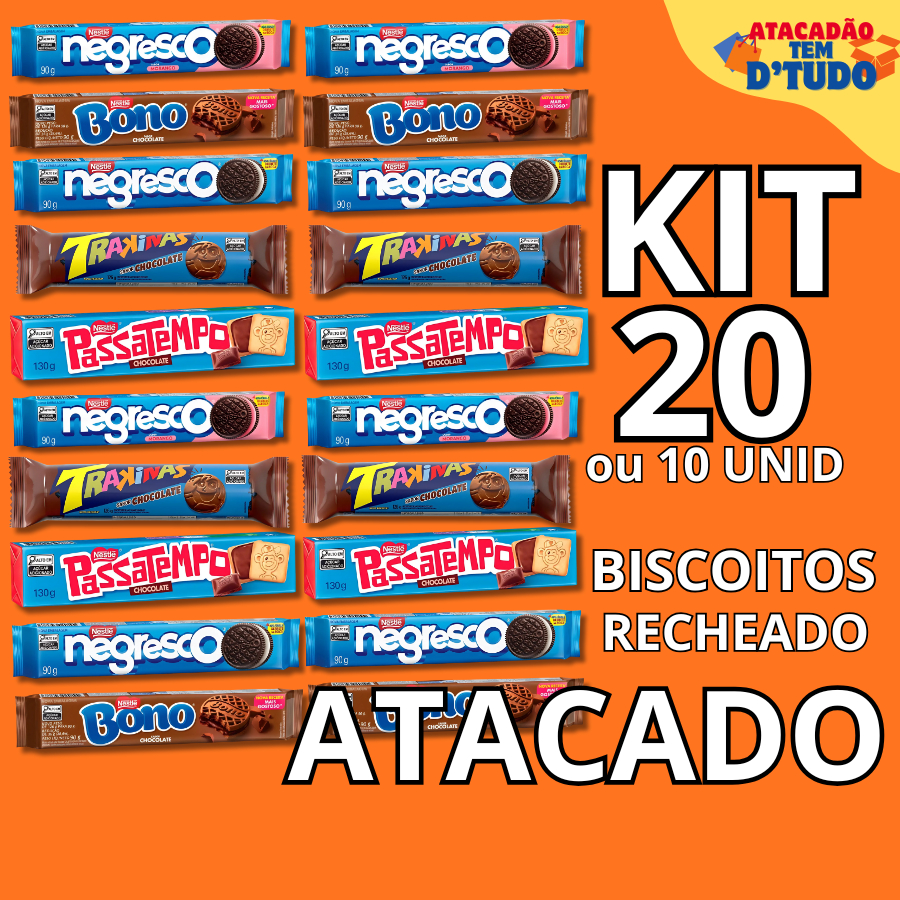 Biscoito Passatempo - Comprar com Melhor Preço em Lanches