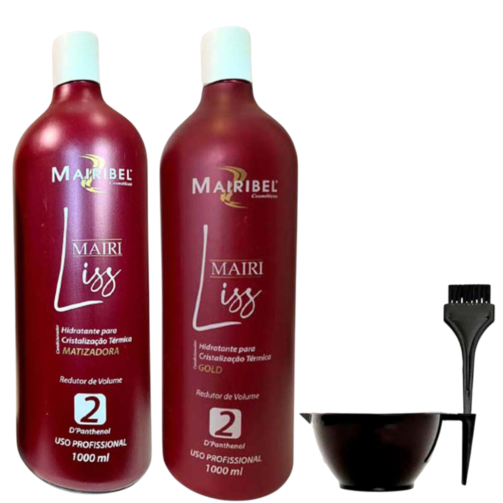 Kit Selagem Cristalização Térmica Matizadora e Gold Mairibel (Somente Ativo)