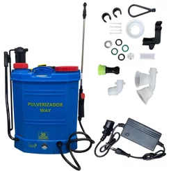 Pulverizador 2x1 Elétrico E Manual Costal 20 litros IWP2X1020 - Importway