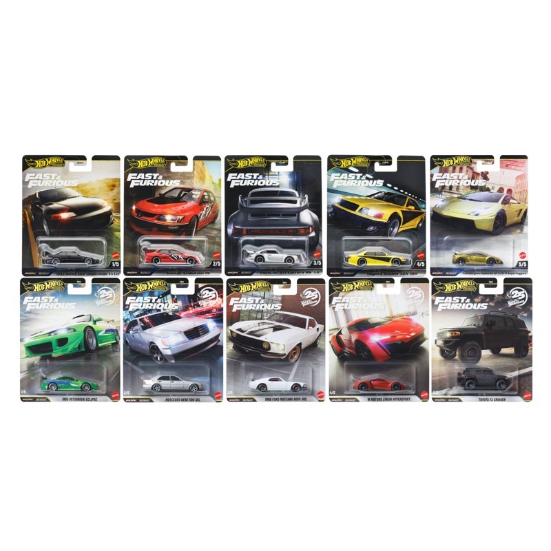 Carrinhos Hot Wheels Premium Velozes e Furiosos - Mattel em Oferta na Shopee