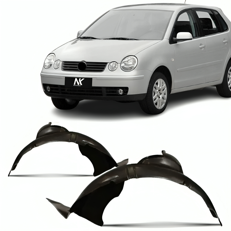 Parabarro Dianteiro Polo Hatch Sedan 2003 04 05 06 007 08 A 2014 URUBU MORCEGAO FORRO RODA BATE PEDRA CASCA OVO PROTETO em Oferta na Shopee