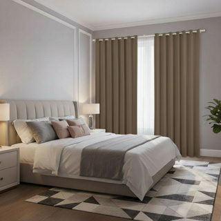 Cortina Oxford 3,00m x 2,30m Para Sala e Quarto Com Ilhós Cromado- Cortina 3 Metros em Oferta na Shopee