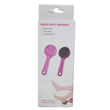 Kit Lixador Depilador Pele e Pés Macios Nano Cristal Reutilizável Indolor Portátil  - Envio imediato