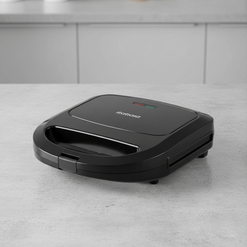 Sanduicheira Itatiaia Sdess1 Essencial Preto 750w Cor Preto 110V