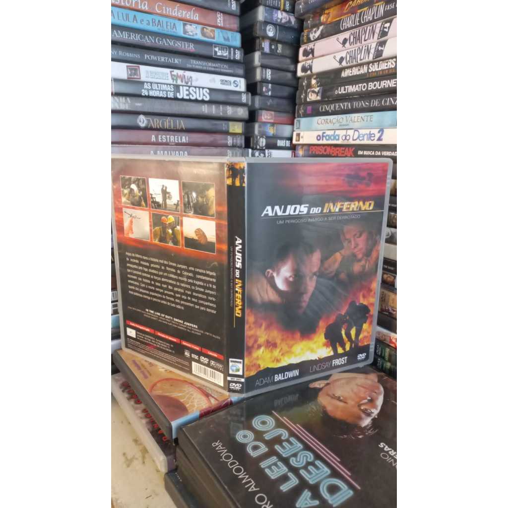 Dvd Anjos Do Inferno Filme Adam Baldwin (Novo Impecavel )