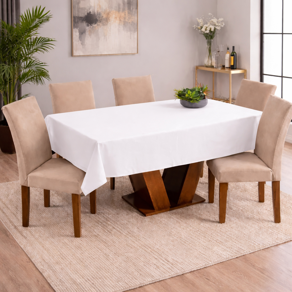 Toalha de Mesa Oxford Lisa Várias Cores e Tamanhos Ideal para Cozinha e Sala