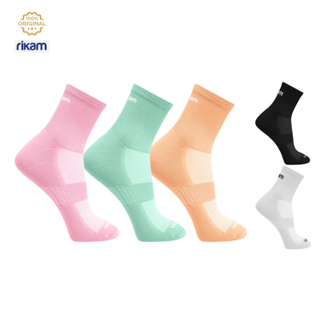 Kit 2 Meia Feminina Ciclismo Corrida Caminhada Cano Curto Poliamida Conforto - Rikam em Oferta na Shopee