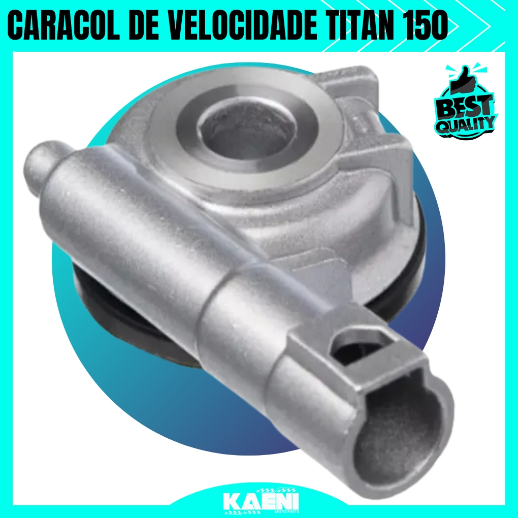 Kit Engrenagem Caracol Velocímetro Titan 150 2004 2005 2006 2007 2008 2009 2010 2011 2012 2013 Fan 150 Mix Freio A Disco em Oferta na Shopee