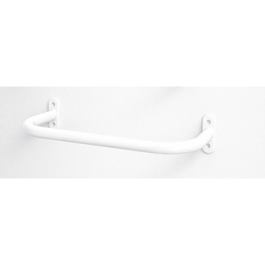 CORRIMÃO DE APOIO IDOSOS ACESSIBILIDADE AÇO - BRANCO