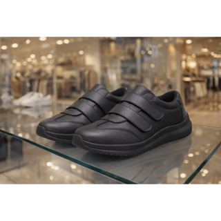 Tênis feminino sapatênis ortopédico anatômico antiderrapante com velcro fácil de calçar promo em Oferta na Shopee