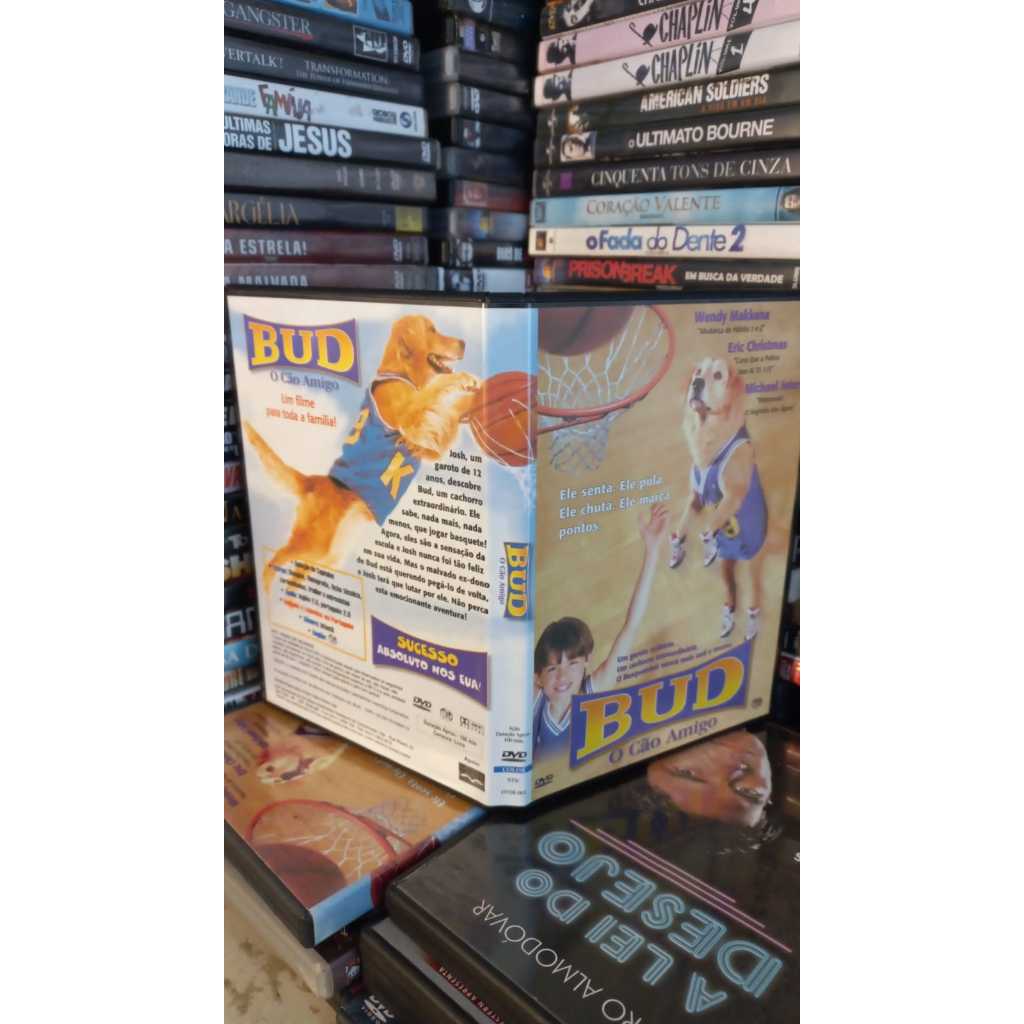 DVD Bud O Cão Amigo 1997 Dublado ótimo estado  Wendy Makkena Eric Christmas