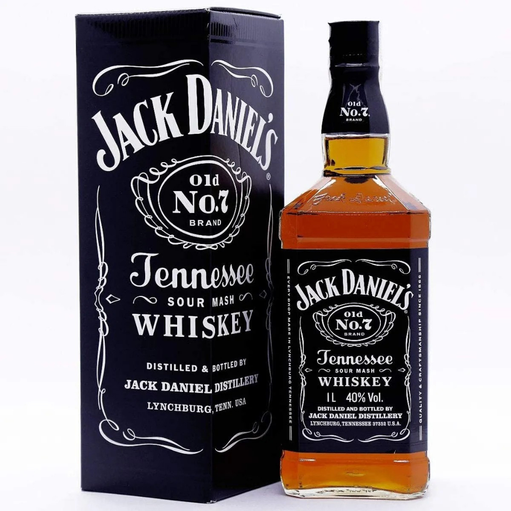WHISKY JACK DANIELS OLD NO. 7 1 LITRO em Oferta na Shopee