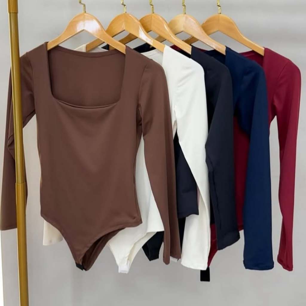 ✨ Body Feminino Manga Longa em Suplex Premium – Conforto e Elegância ✨O body ideal para quem busca um visual sofisticado