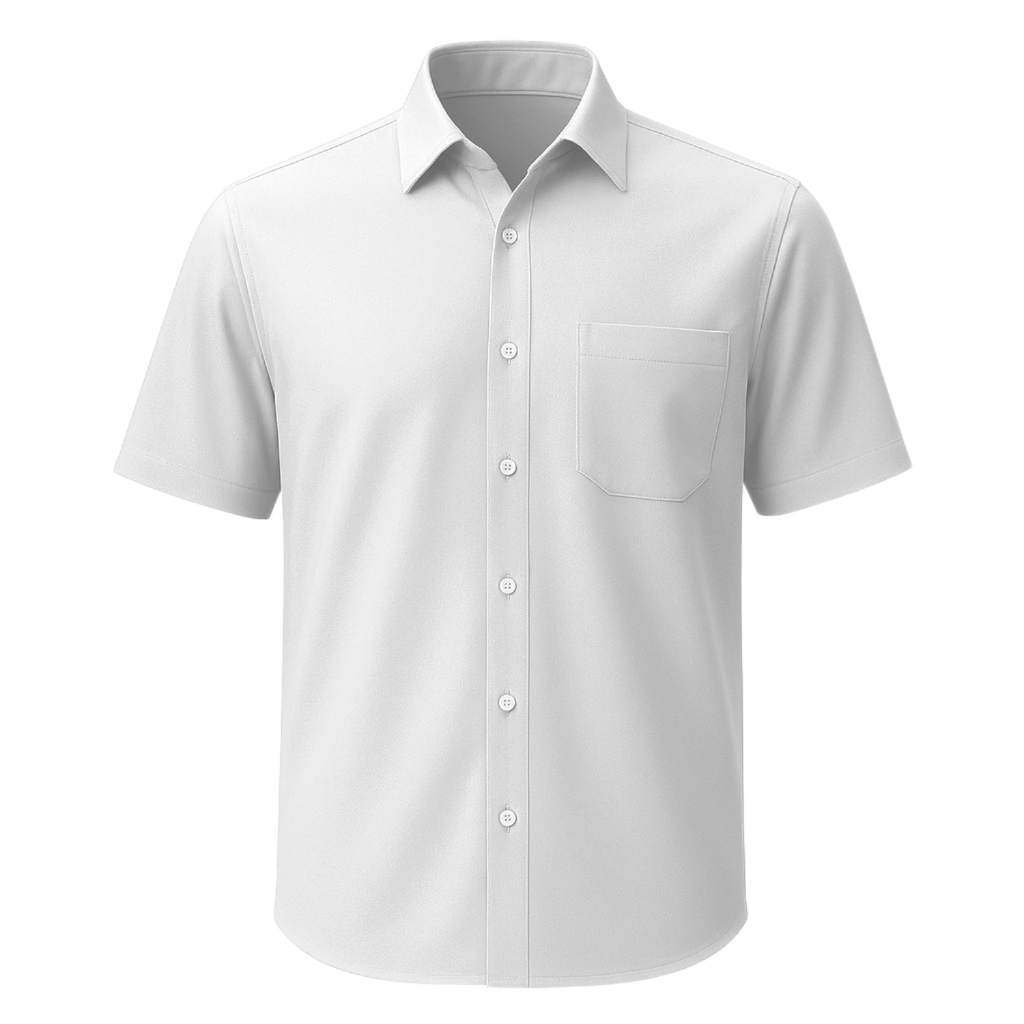 Camisa Social Masculina Elastano Camisa Social Masculina Manga Curta Elegante