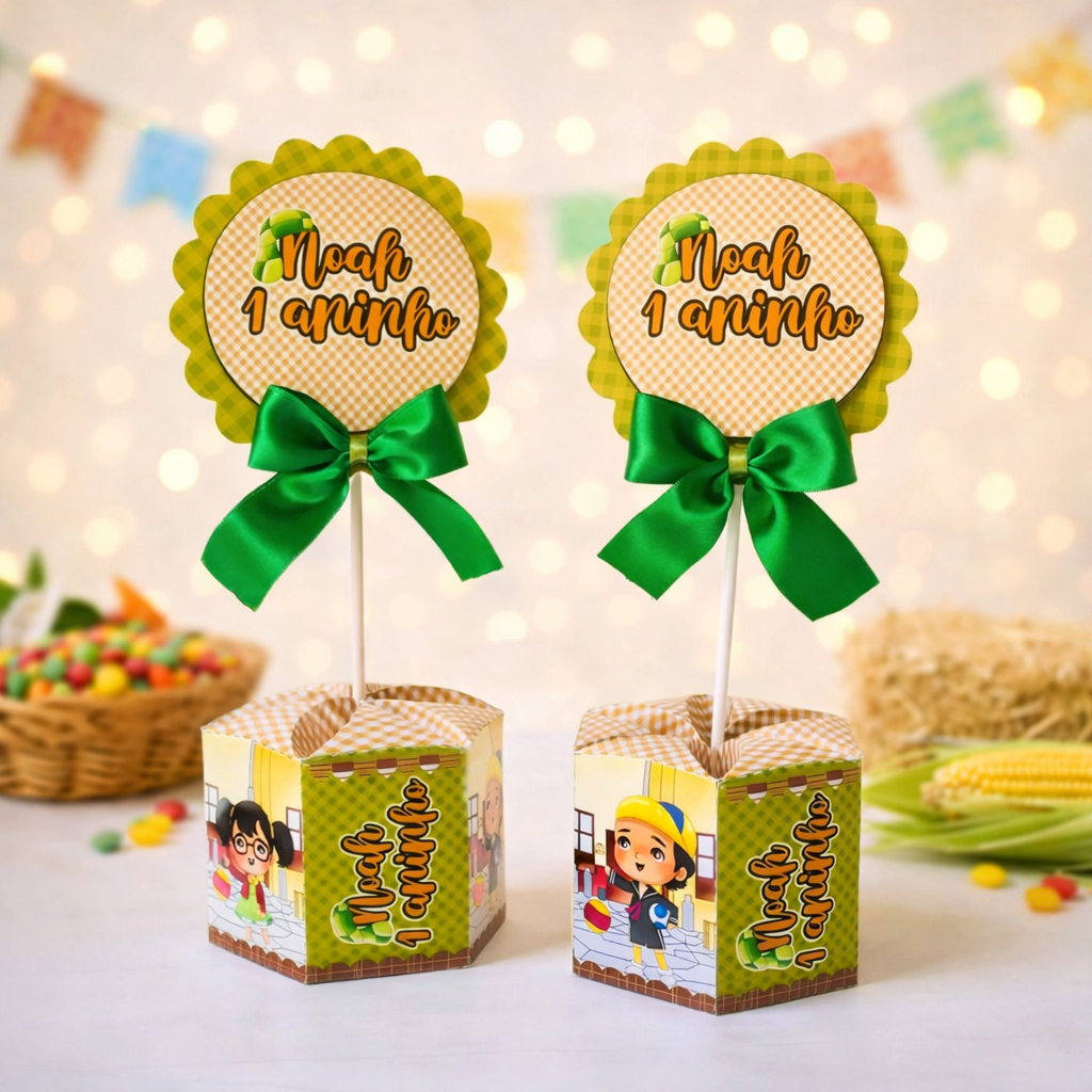 ENVIO RÁPIDO Kit Centro de Mesa Chaves | Arranjo de Mesa | Enfeite de mesa | Sextavado
