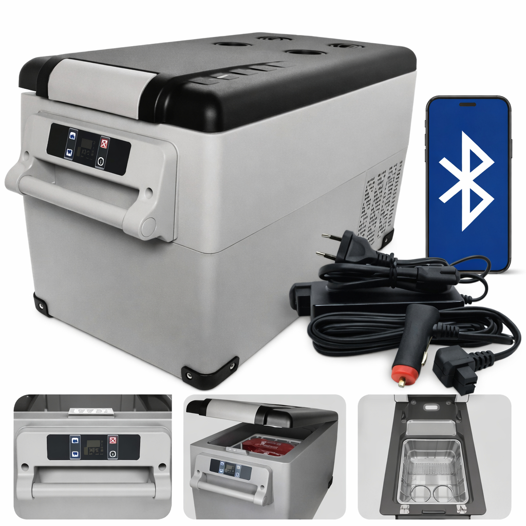 Mini Geladeira 35 Litros Caminhão Carro Quadrivolts 12v 24v 127v 220v