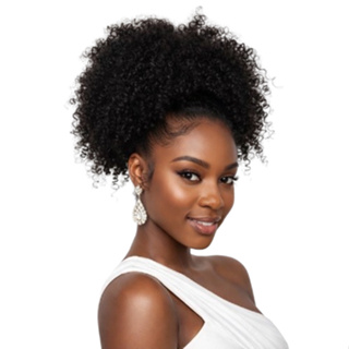 Rabo de cavalo cacheado com pente e regulador P103 - 110g 23cm em Oferta na Shopee