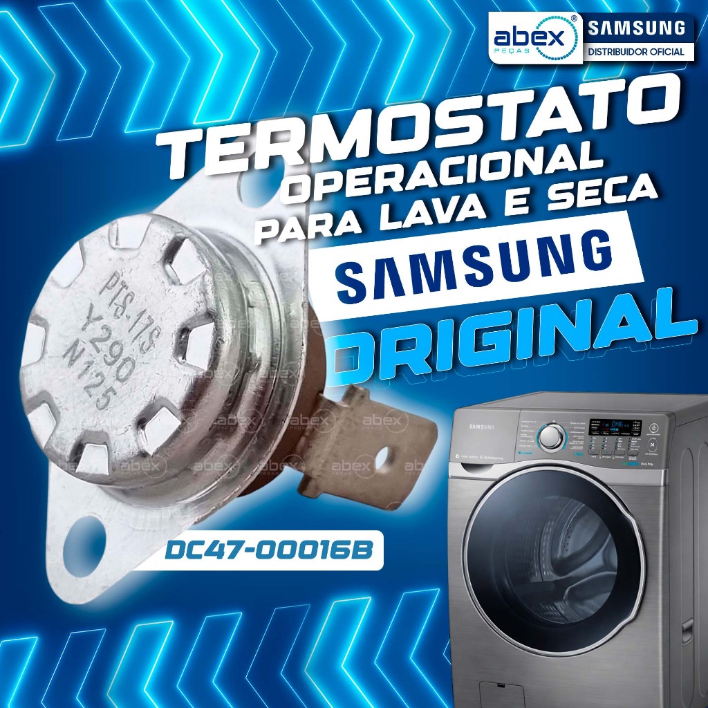 Termostato Operacional Lava e Seca Samsung Original