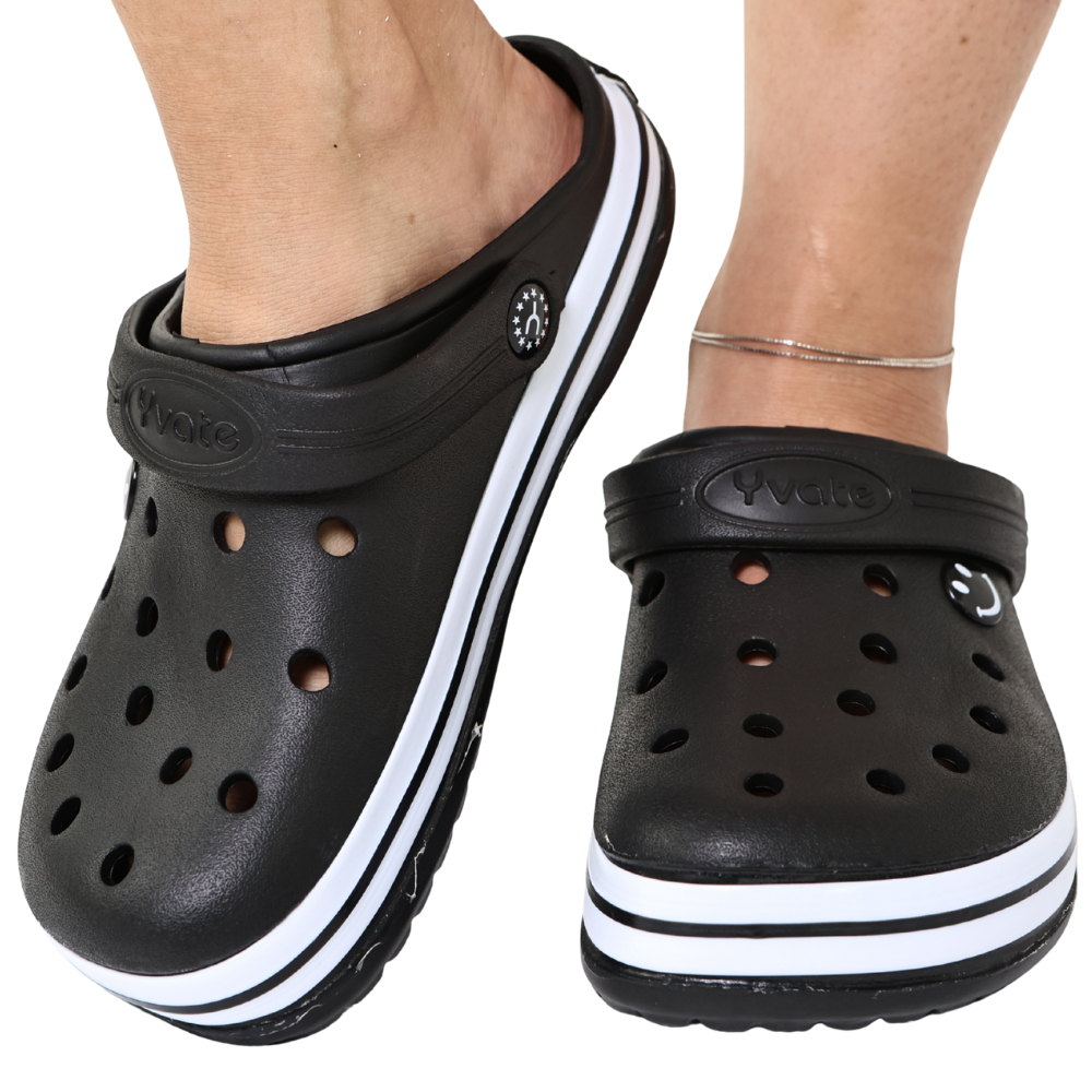 Sandália Babuche Yvate Ortopédica Confortavel Eva Original Leve e Confortável Chinelo Feminino Antiderrapante Unisex