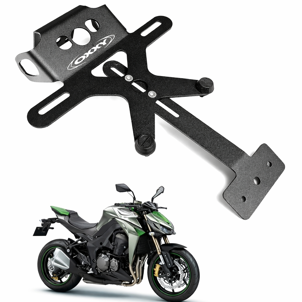 Suporte De Placa Oxxy Kawasaki Z1000 - 2015 Ed