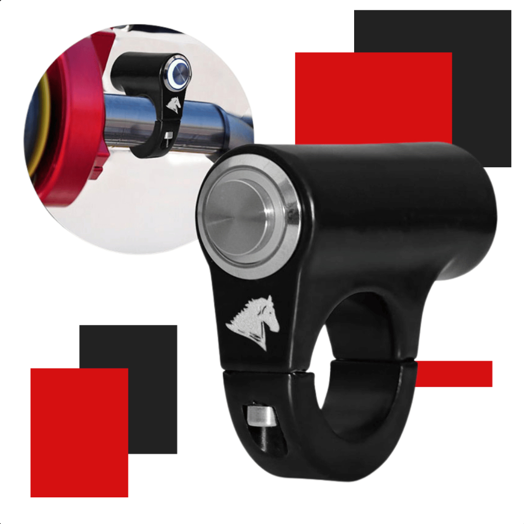 Botão Interruptor Punho Para Moto Universal Farol Seta Luz Buzina Start Stallion