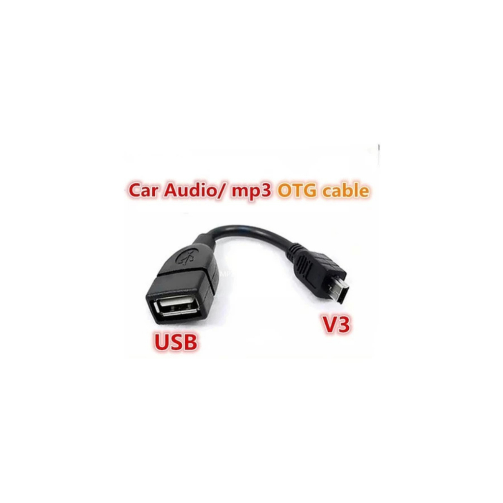 Kenux Cabo Otg V3 Adaptador Usb femea Tablet Celular Pendrive radios automotivos
