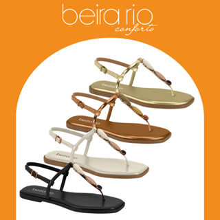 Sandália Rasteirinha Beira Rio Feminina Elegante Confortável Leve Macio Dia a Dia Trabalho Festas em Oferta na Shopee