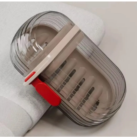 Saboneteira para trabalho, drenagem de água e Trava em Oferta na Shopee