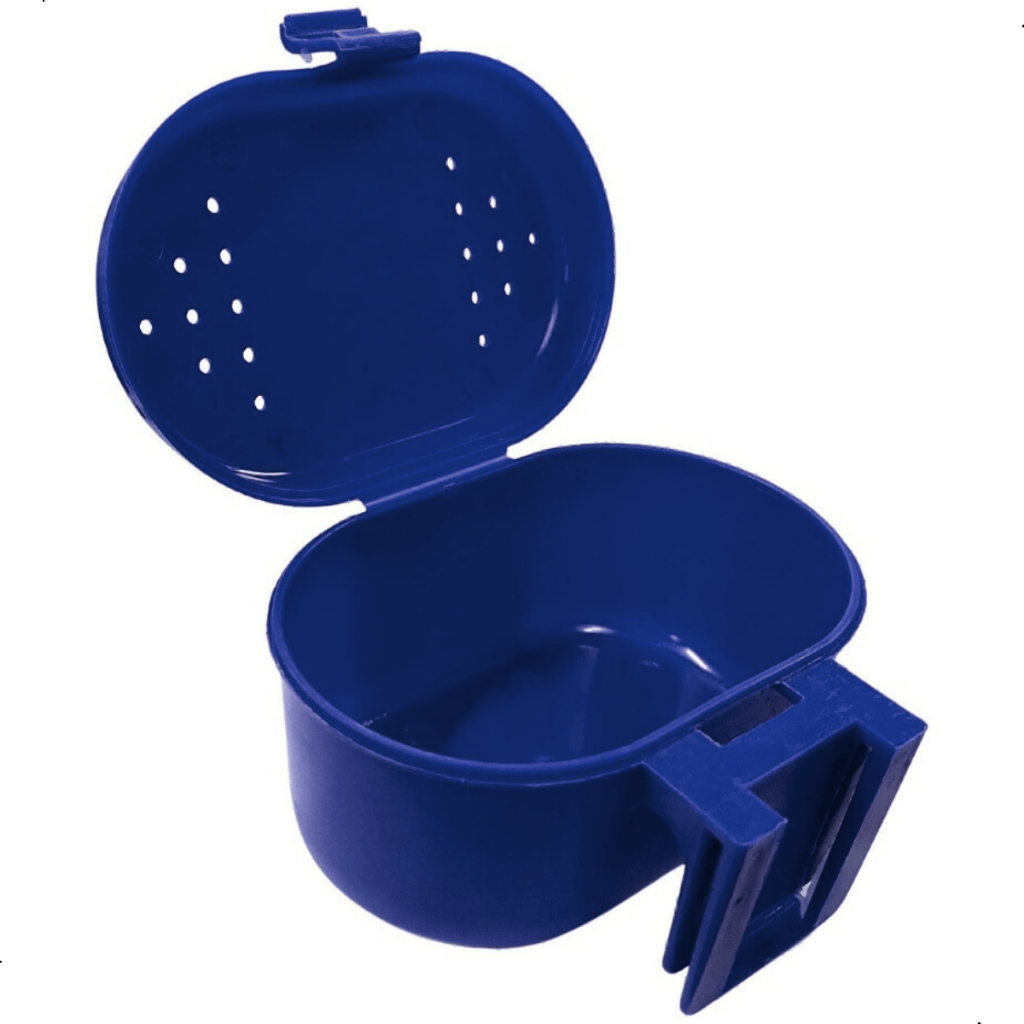 Estojo de Pesca Porta Isca Viva Minhoca Camarão Carangueijo