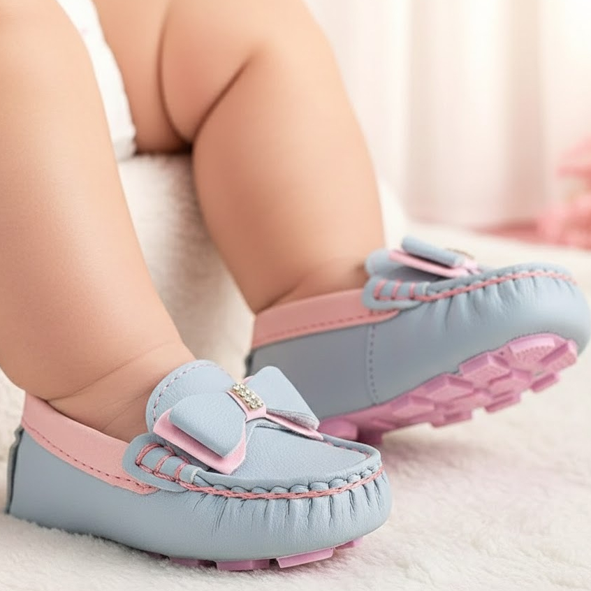 Mocassim Feminino Infantil Confortável Elegante Varias Cores Original Menina Bebe Promoção