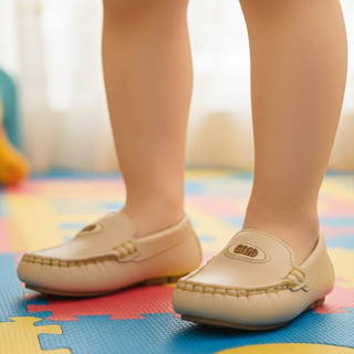 Mocassim Infantil Masculino Confortável E Antiderrapante Pajem Festa Bege Para Menino Bebê Promoção em Oferta na Shopee