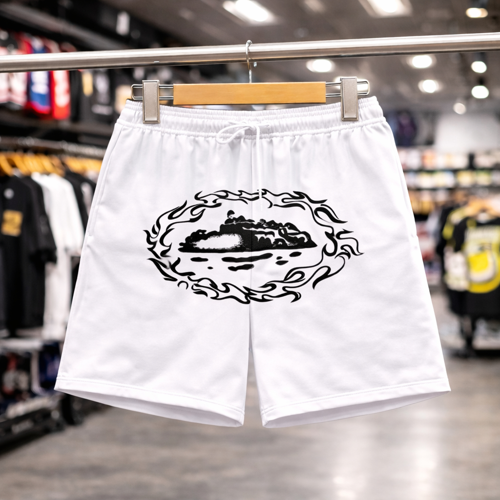 Short Bermuda de Tactel Cortez Arame Trap Streetwear Tectel Promoção em Oferta na Shopee