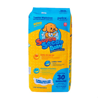 Tapete Higiênico Super Secão Baby Petix Para Cães C/30 Unidades (NÃO É O SLIM!!) em Oferta na Shopee