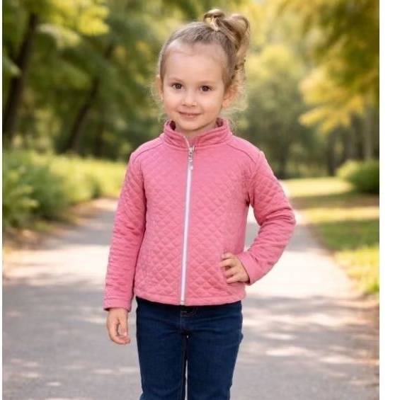 Casaco Jaqueta Infantil Menina Bomber Matalasse Z em Oferta na Shopee