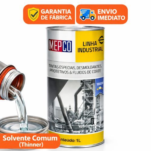 Solvente Comum Para Esmalte Sintético MEPCO 900ml – Diluente e Limpeza Profissional - Thinner em Oferta na Shopee